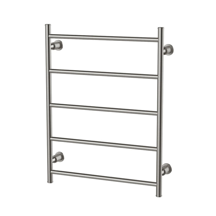 Wiltern Heated Towel Ladder 550mm x 750mm - Brushed Carbon