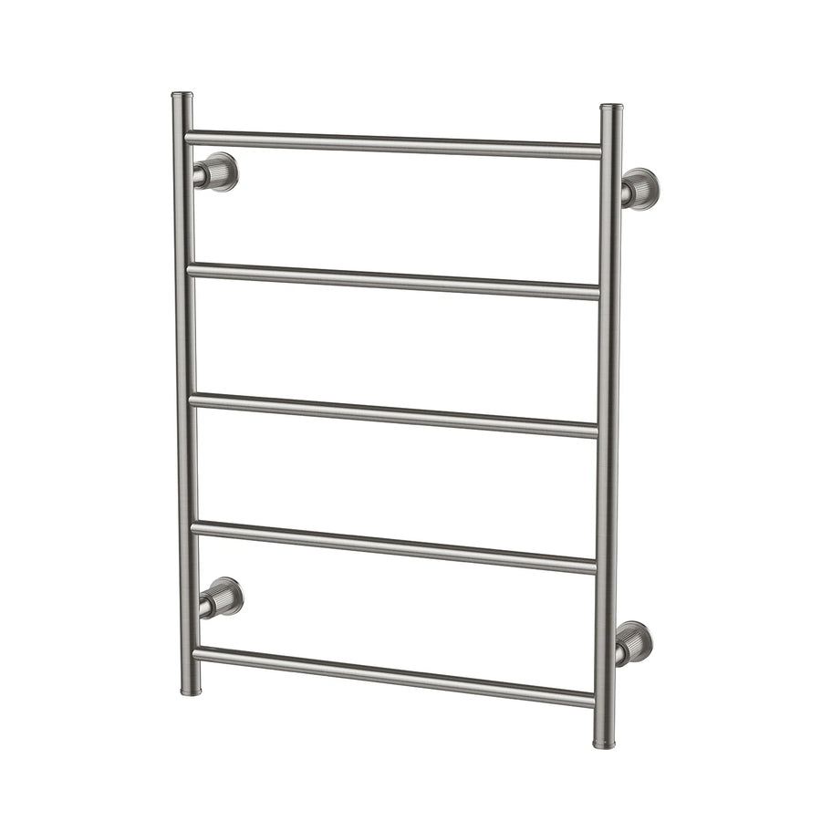 Wiltern Heated Towel Ladder 550mm x 750mm - Brushed Carbon