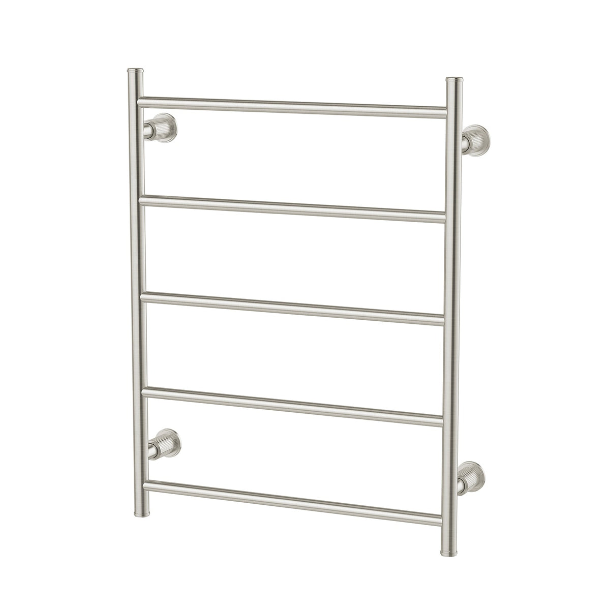 Wiltern Heated Towel Ladder 550mm x 750mm - Brushed Nickel