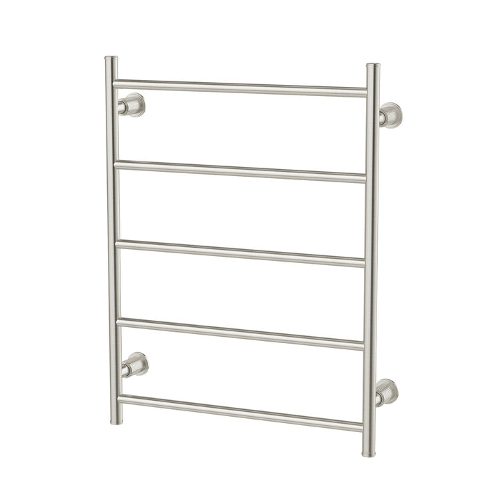 Wiltern Heated Towel Ladder 550mm x 750mm - Brushed Nickel