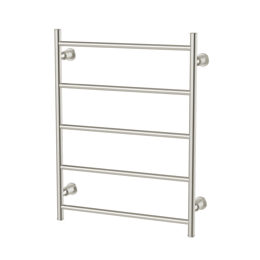Wiltern Heated Towel Ladder 550mm x 750mm - Brushed Nickel