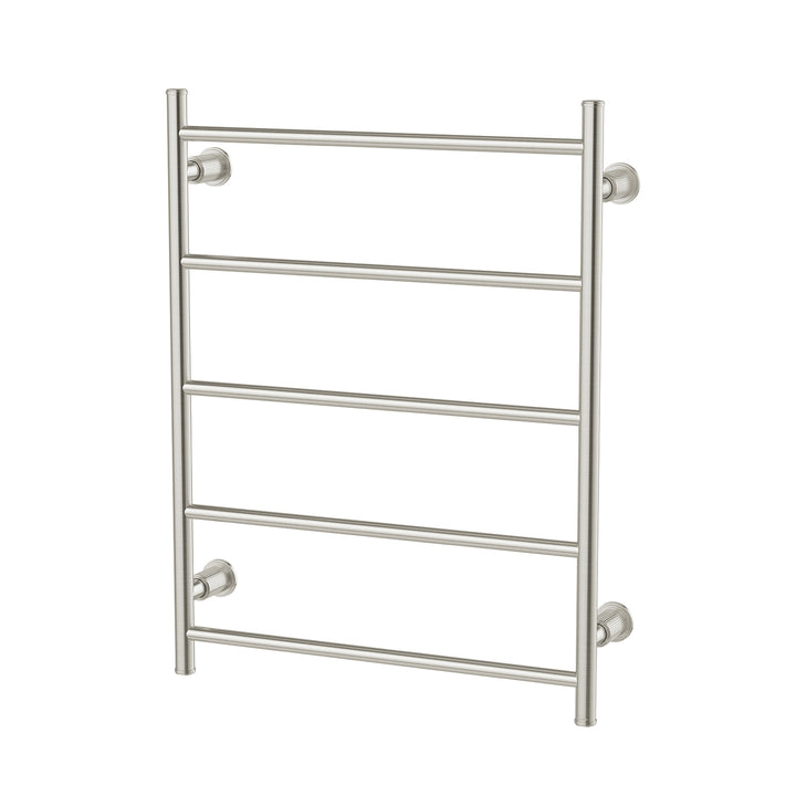 Wiltern Heated Towel Ladder 550mm x 750mm - Brushed Nickel