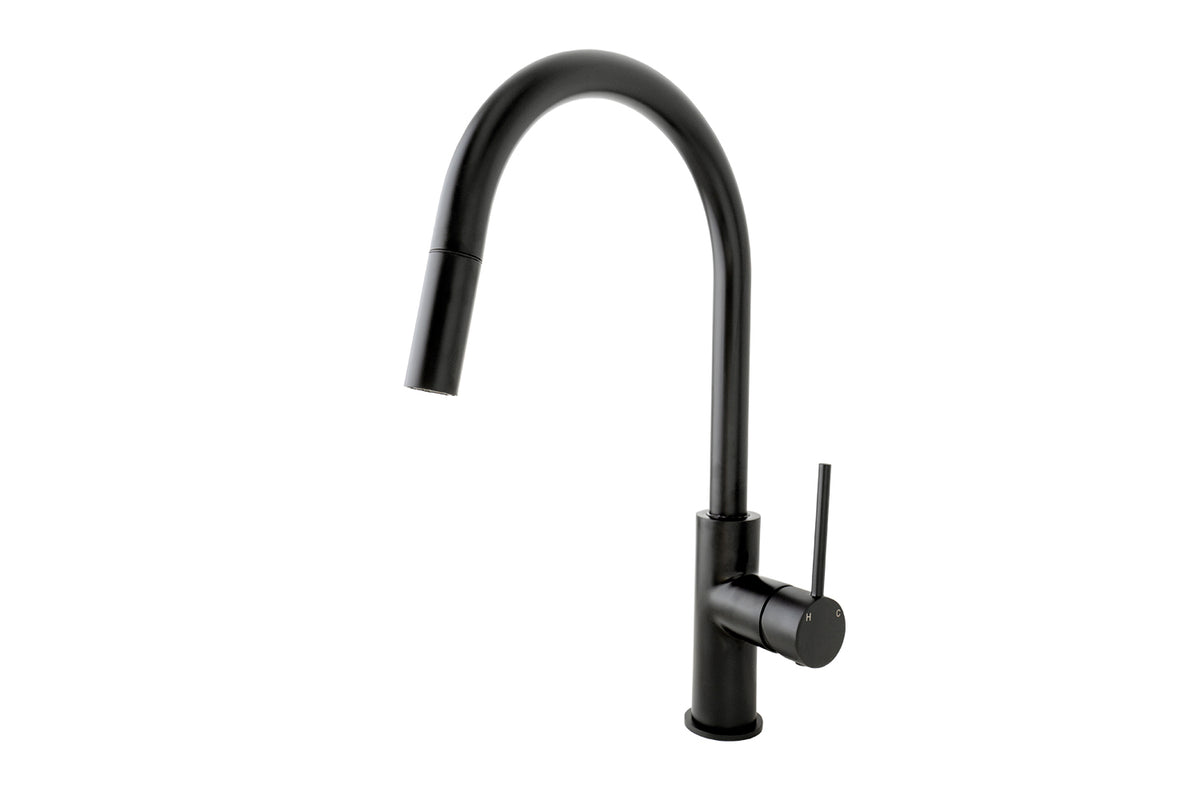 Bloom Pull Out Sink Mixer - Matte Black