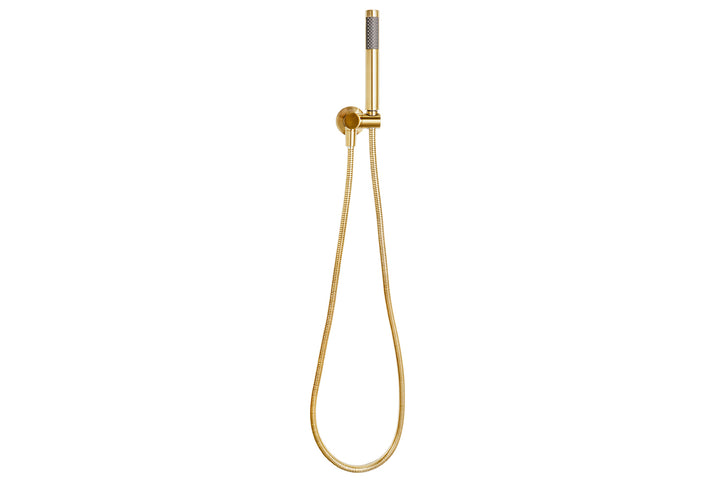 Bloom Hand Shower on Hook - Light Brushed Brass