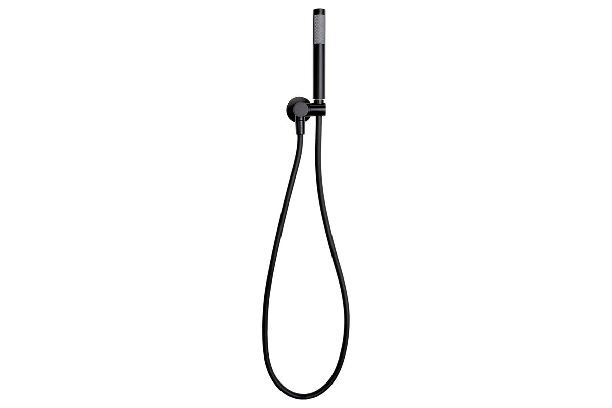 Bloom Hand Shower on Hook - Matte Black