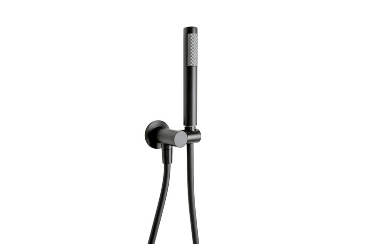 Bloom Hand Shower on Hook - Matte Black
