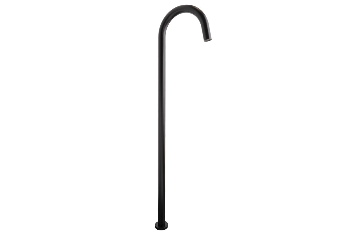 Bloom Floor Bath Spout - Matte Black