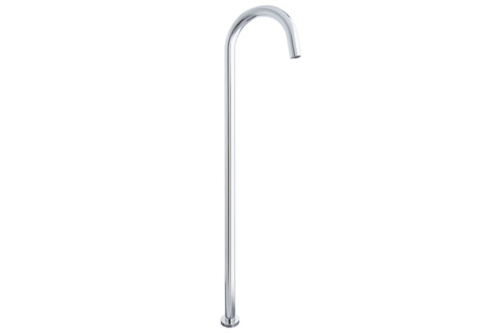 Bloom Floor Bath Spout - Chrome