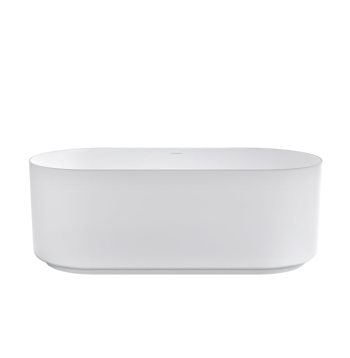 Attica Celine 1500 Matte White Bath with Overflow - view 3
