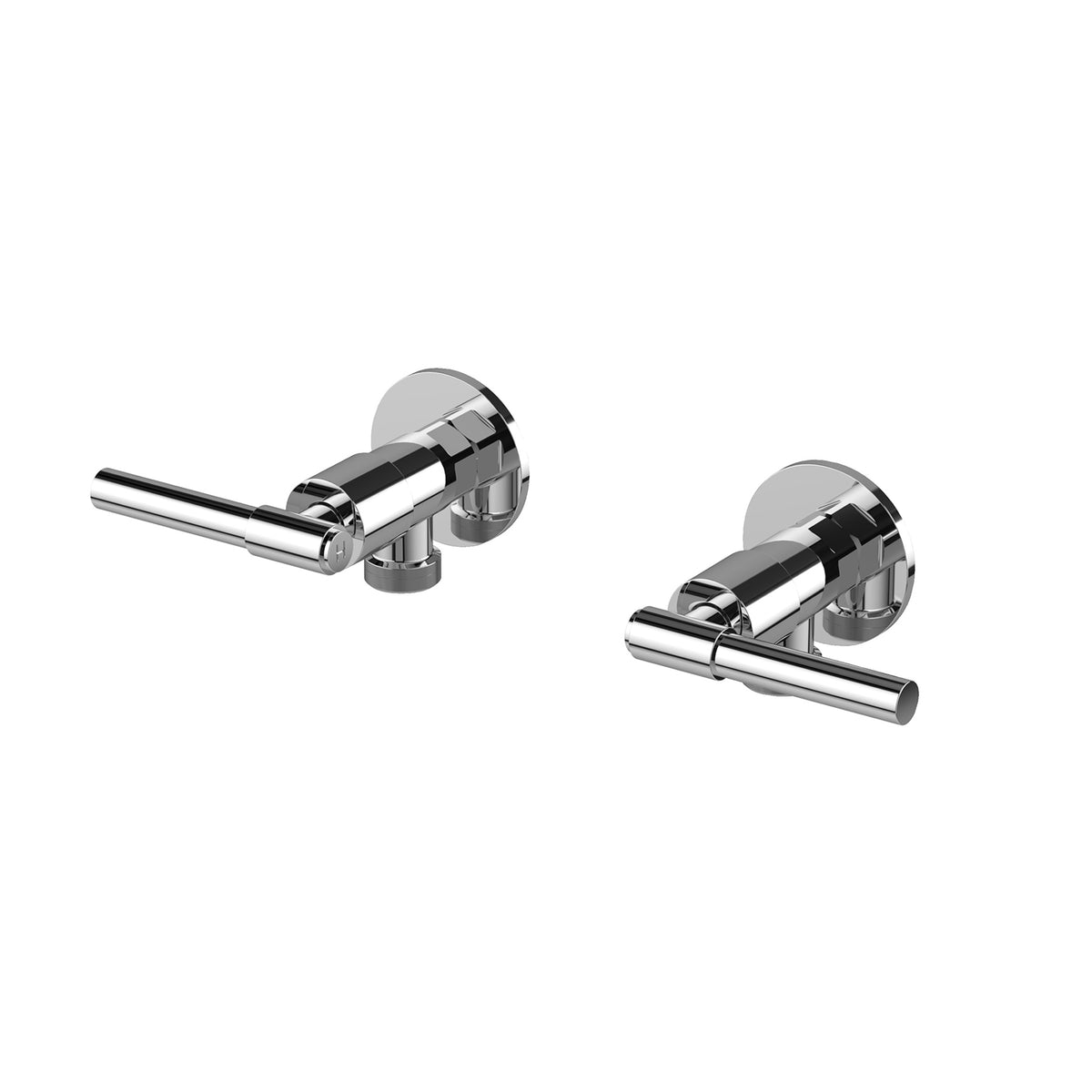 Vivid MKII Washing Machine Stops - Chrome