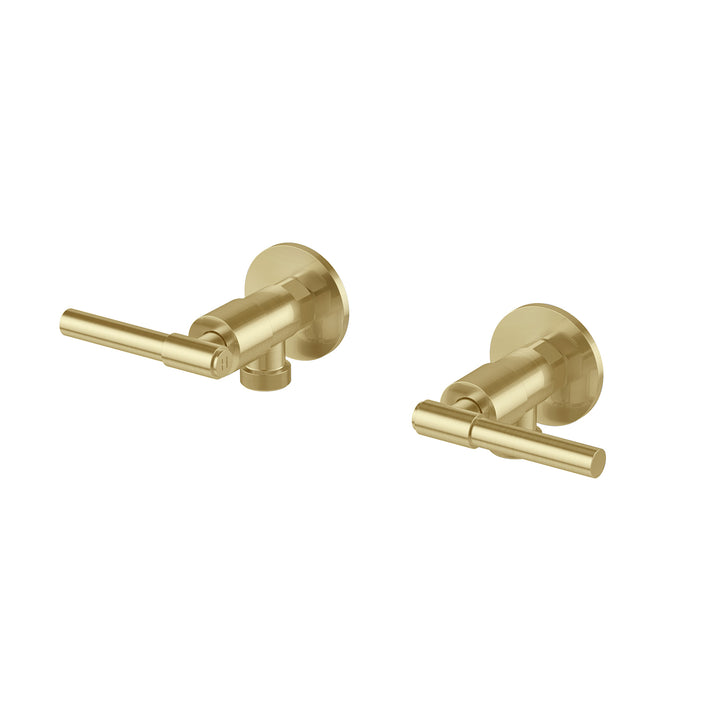 Vivid MKII Washing Machine Stops - Brushed Gold