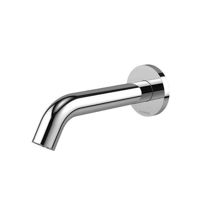 Vivid MKII Wall Basin / Bath Outlet 160mm Curved - Chrome