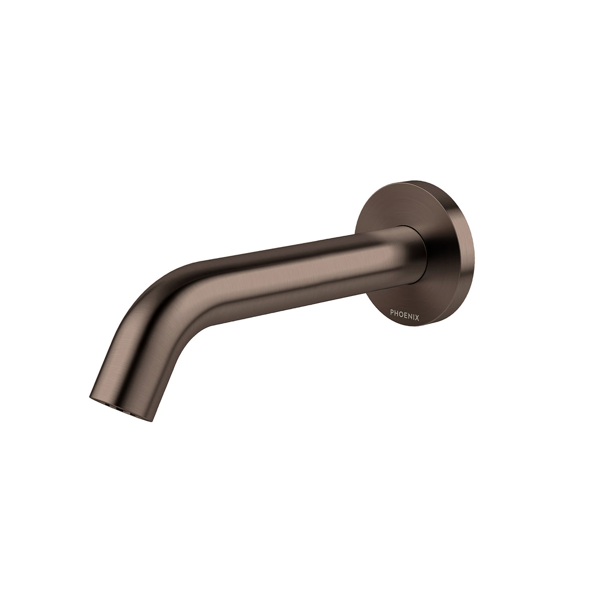 Vivid MKII Wall Basin / Bath Outlet 160mm Curved - Brushed Bronze