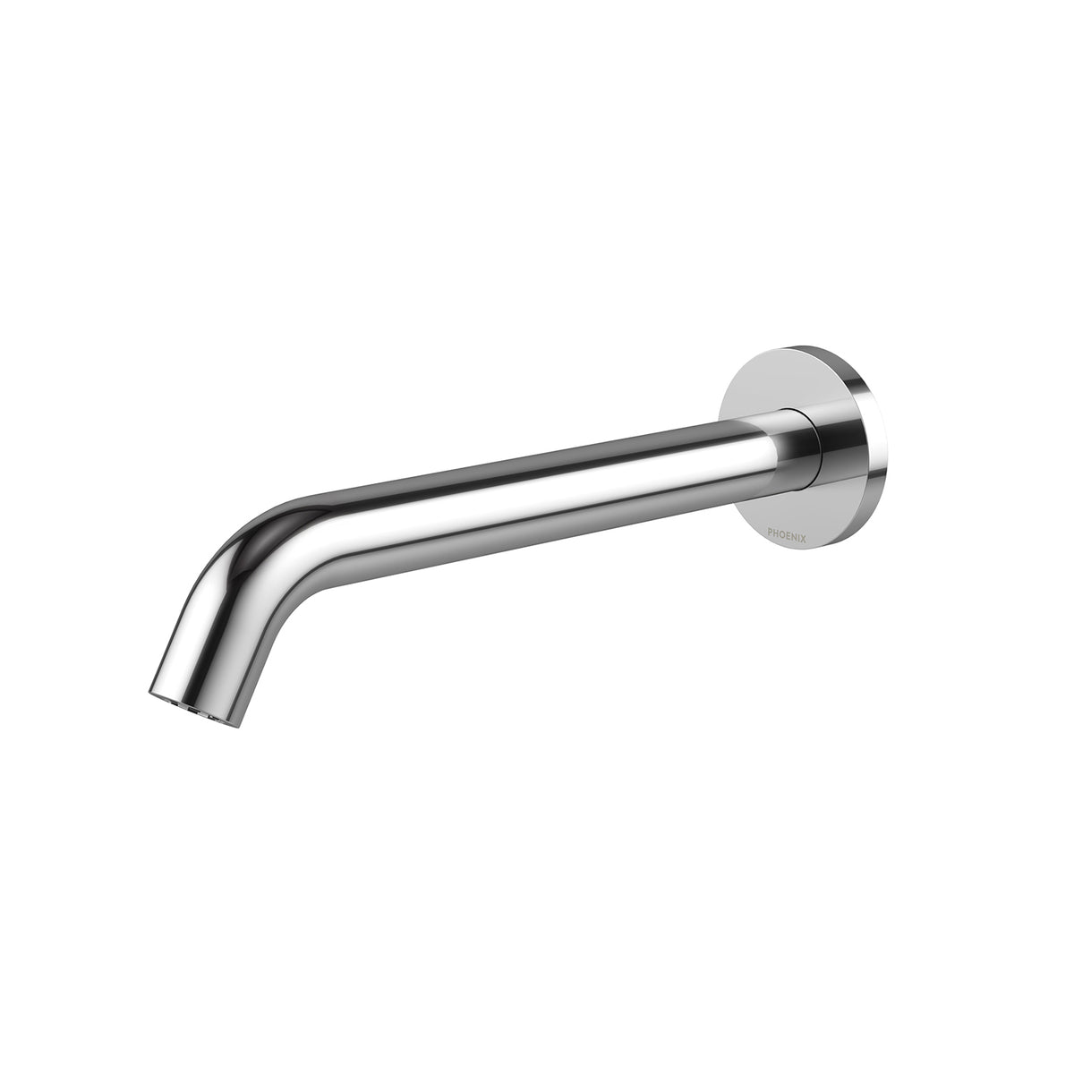 Vivid MKII Wall Basin / Bath Outlet 240mm Curved - Chrome