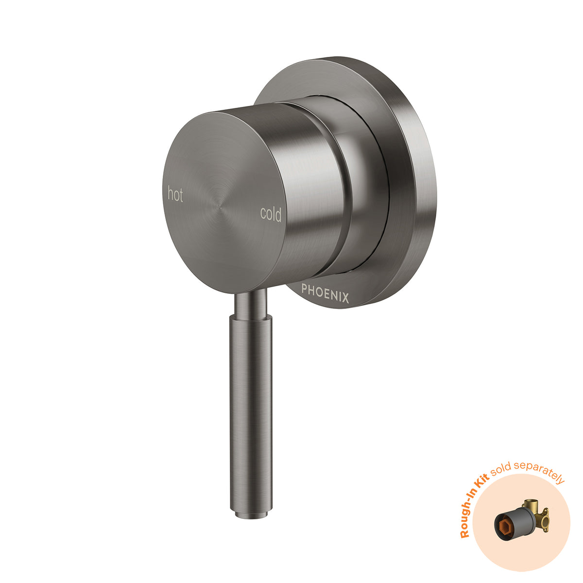 Vivid MKII SwitchMix Shower / Wall Mixer (Fit-Off Kit Only) - Brushed Carbon