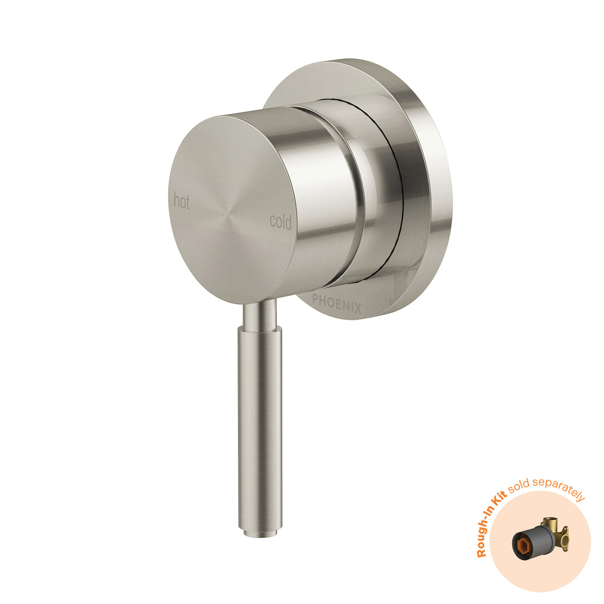 Vivid MKII SwitchMix Shower / Wall Mixer (Fit-Off Kit Only) - Brushed Nickel