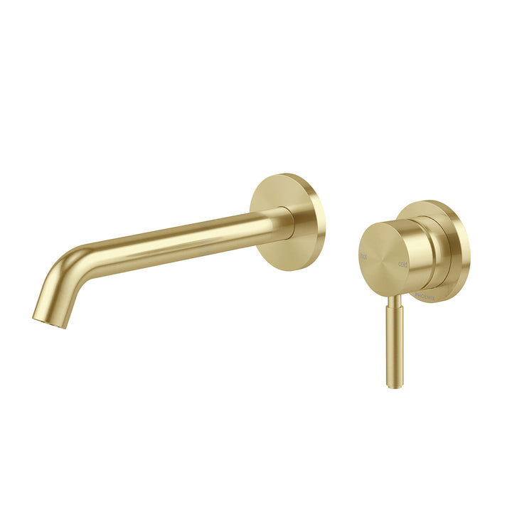 Vivid MKII SwitchMix Wall Basin / Bath Mixer Set (Fit-Off Kit Only) - Brushed Gold