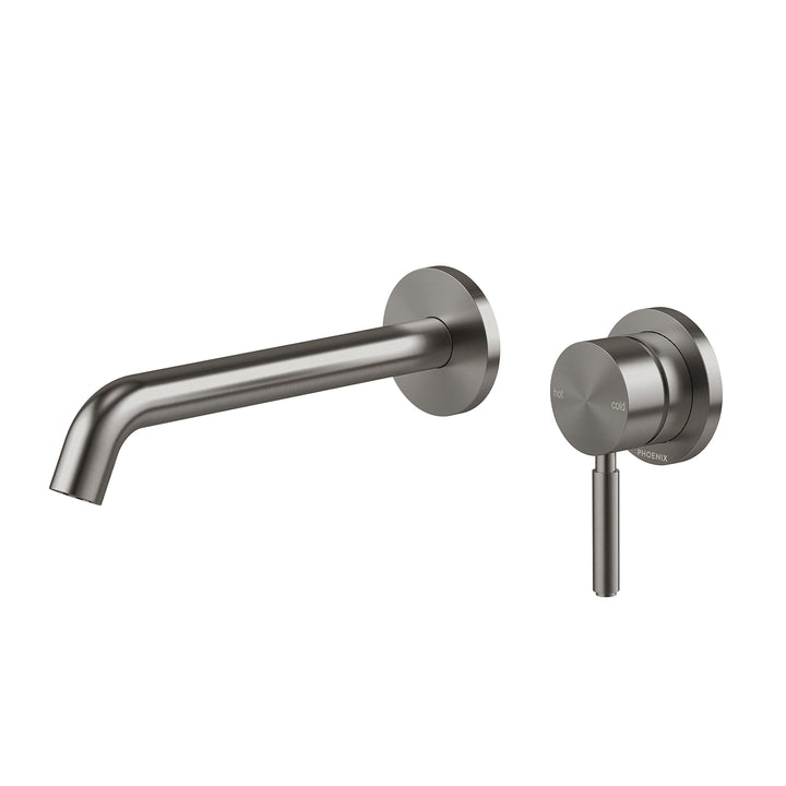 Vivid MKII SwitchMix Wall Basin / Bath Mixer Set (Fit-Off Kit Only) - Brushed Carbon