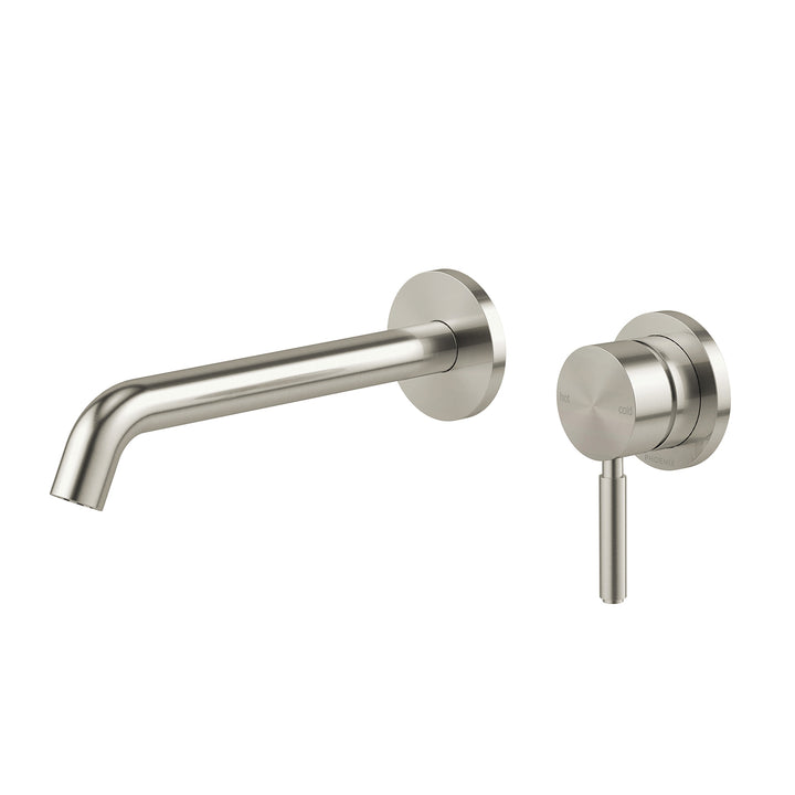 Vivid MKII SwitchMix Wall Basin / Bath Mixer Set (Fit-Off Kit Only) - Brushed Nickel