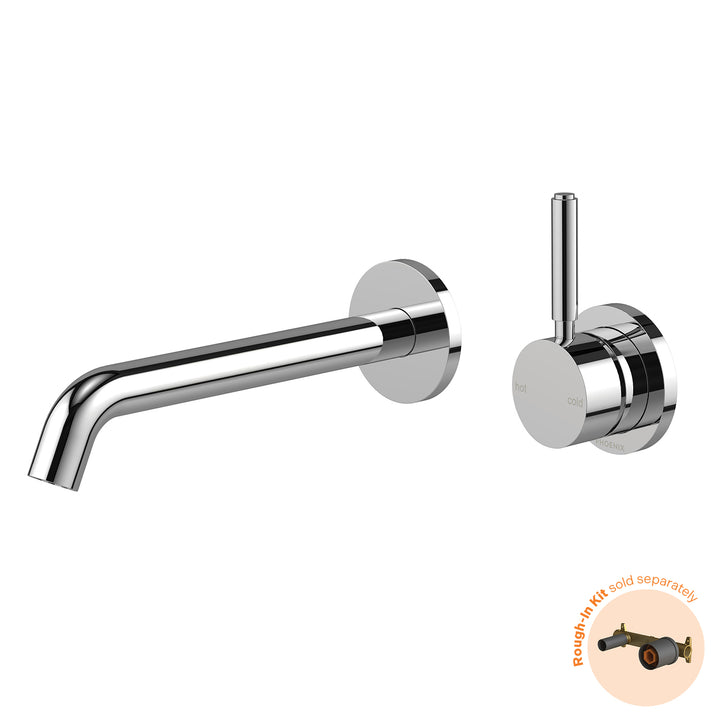 Vivid MKII SwitchMix Wall Basin / Bath Mixer Set Pin Up (Fit-Off Kit Only) - Chrome