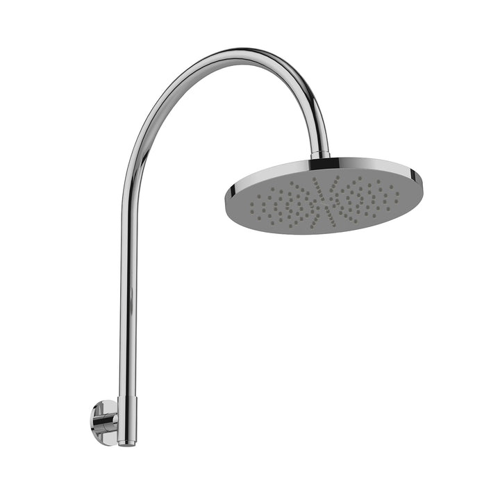 Vivid MKII High-Rise Shower Arm and Rose 250mm - Chrome