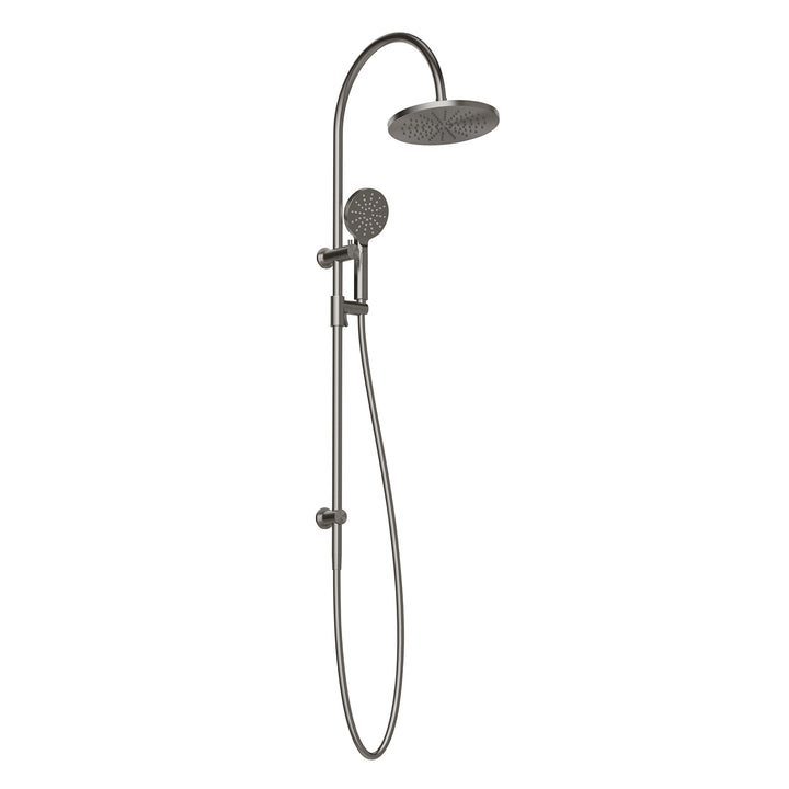Vivid MKII Twin Shower - Brushed Carbon