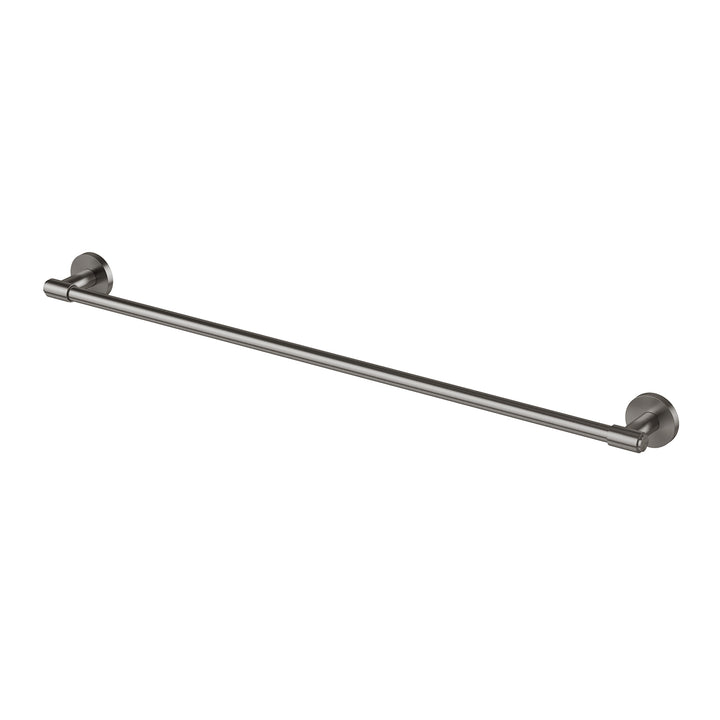 Vivid MKII Single Towel Rail 800mm - Brushed Carbon