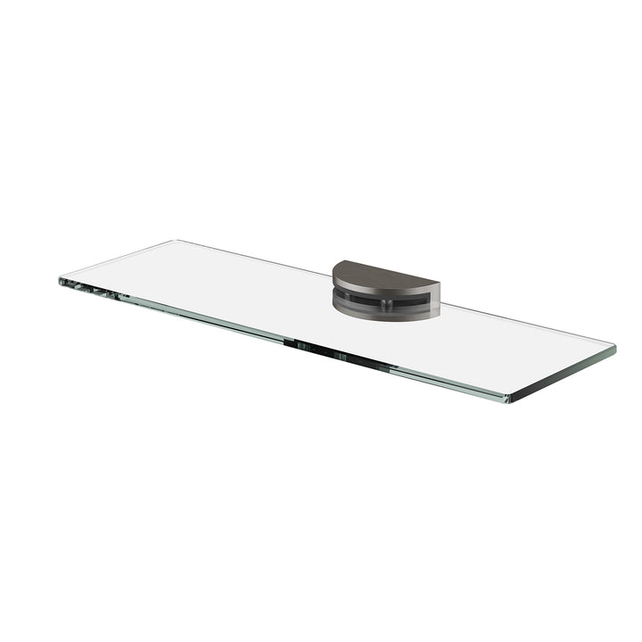 Vivid MKII Glass Shelf 300mm - Brushed Carbon