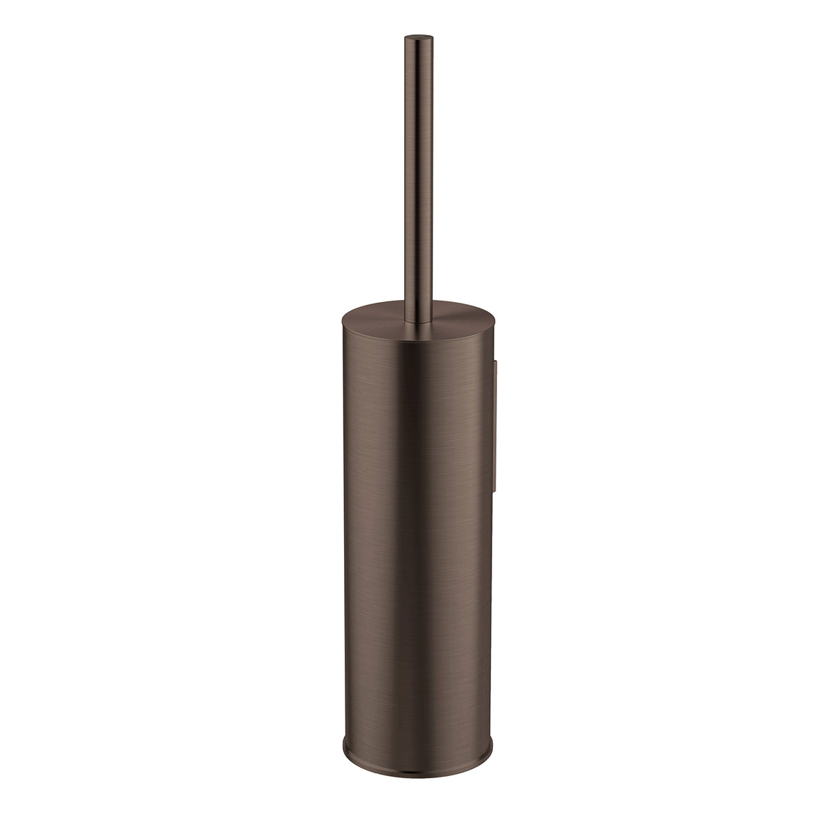 Vivid MKII Toilet Brush &amp; Holder - Brushed Bronze