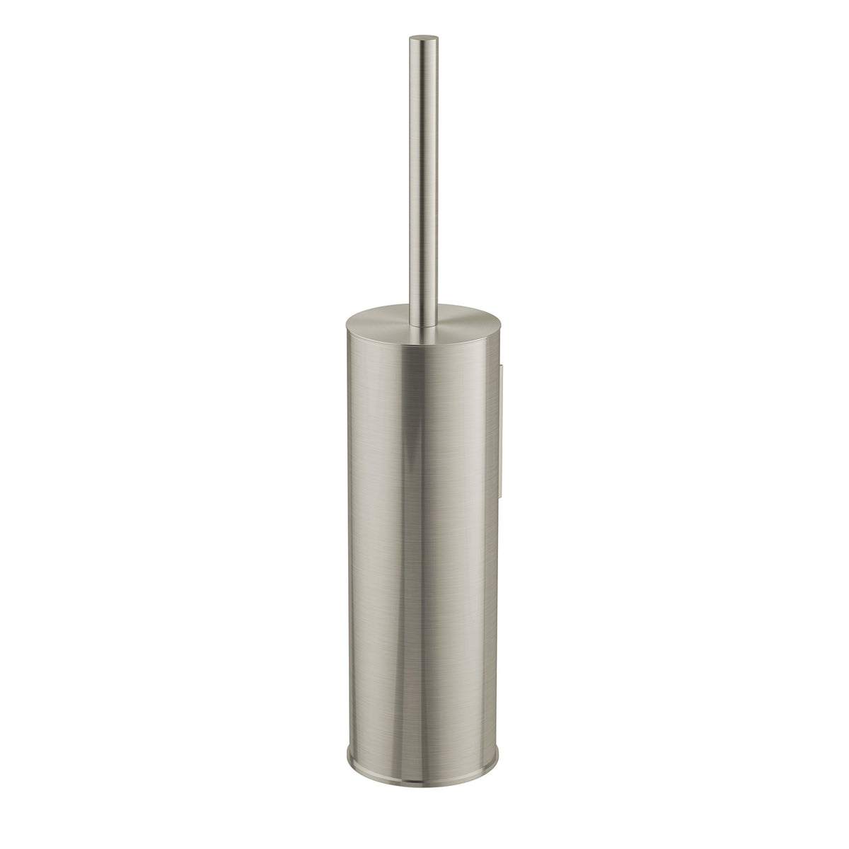 Vivid MKII Toilet Brush &amp; Holder - Brushed Nickel