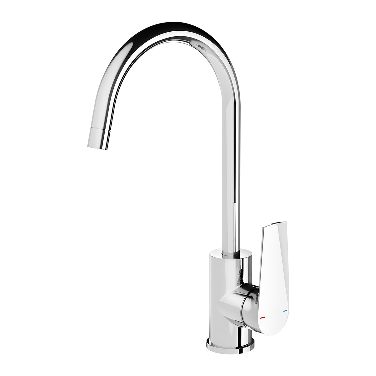 Arlo Sink Mixer 200mm Gooseneck - Lead Free - Chrome