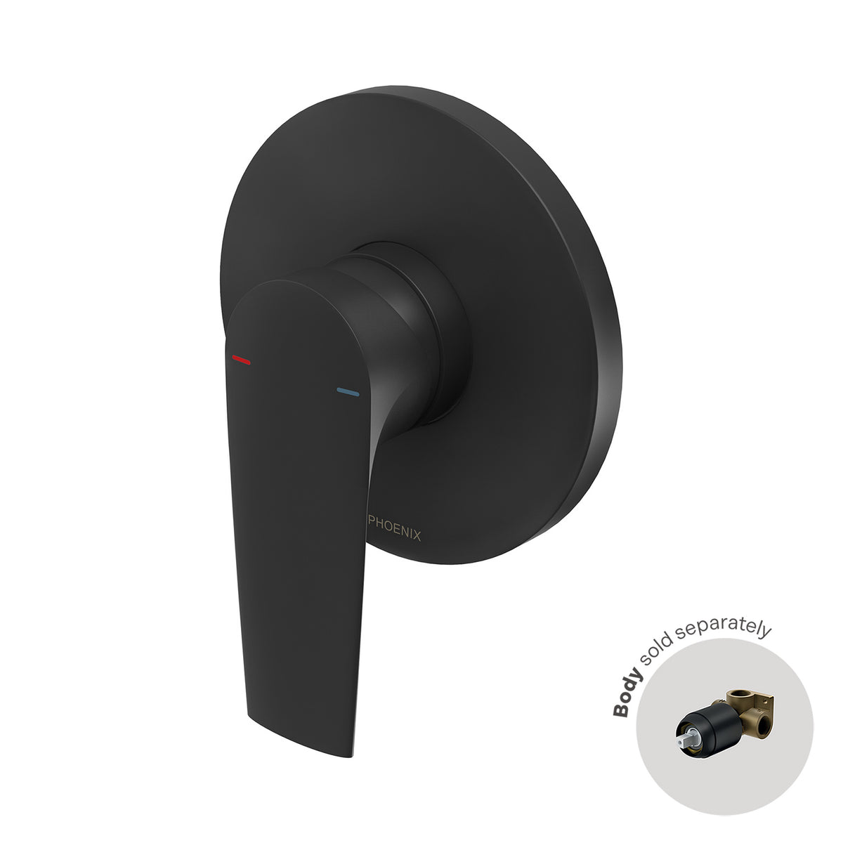 Arlo Shower / Wall Mixer (Trim Kit Only) - Matte Black