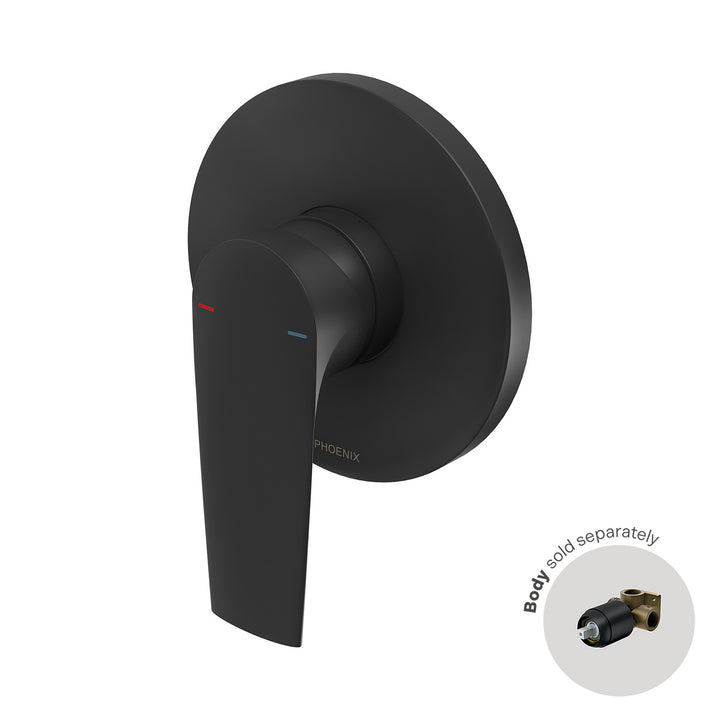 Arlo Shower / Wall Mixer (Trim Kit Only) - Matte Black