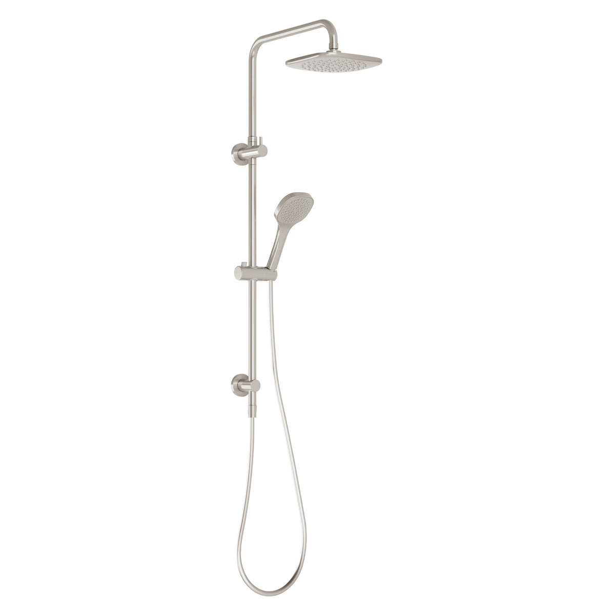 Teva Twin Shower - Brushed Nickel