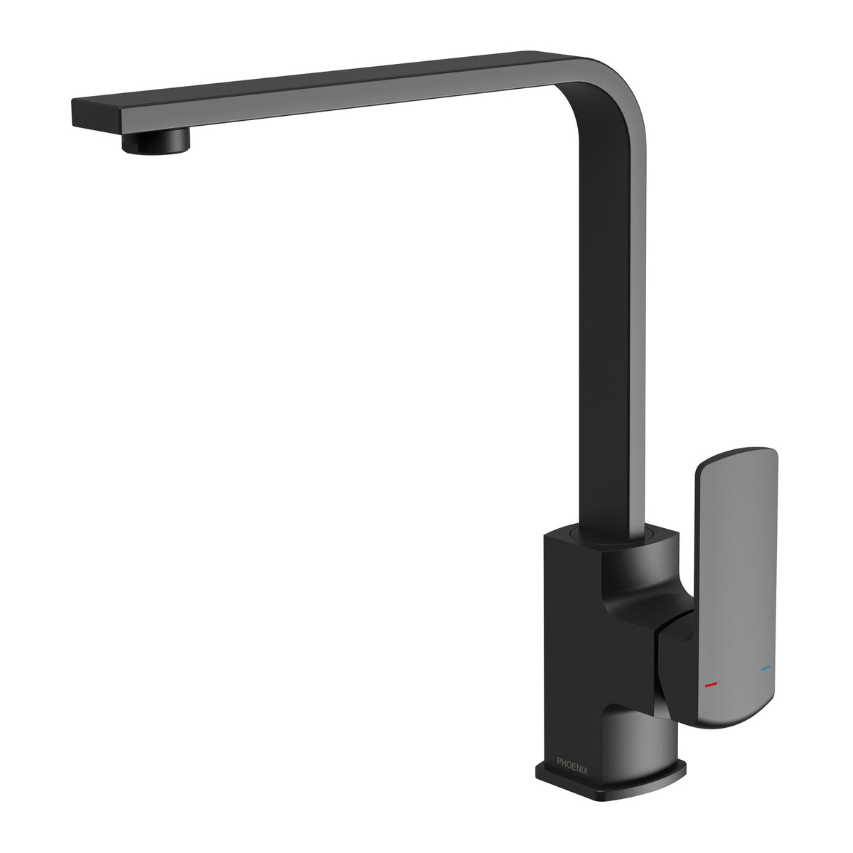 Teva Sink Mixer 200mm Squareline - Lead Free - Matte Black