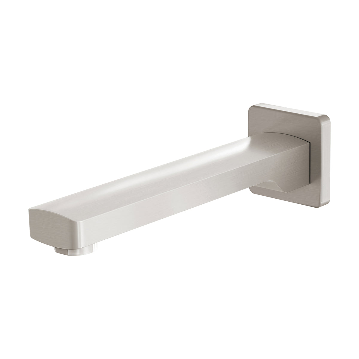 Teva Wall Bath Outlet 200mm - Brushed Nickel