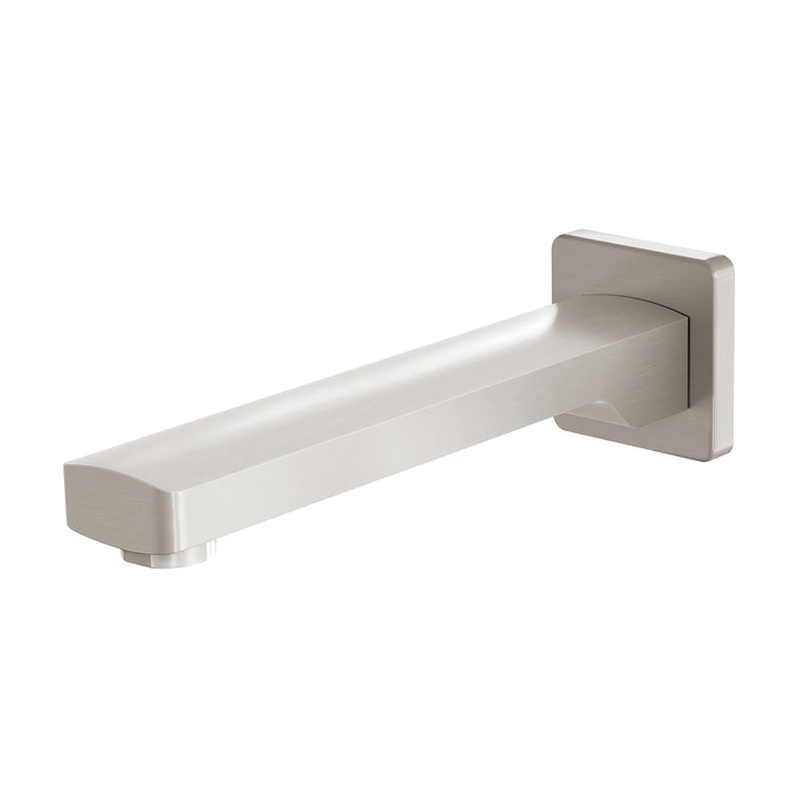 Teva Wall Bath Outlet 200mm - Brushed Nickel