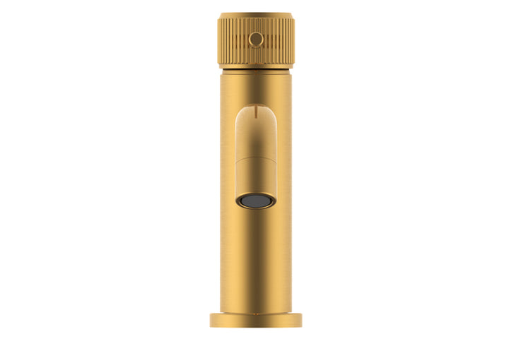 Soul Groove Basin Mixer - Brushed Brass