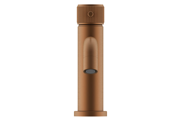 Soul Groove Basin Mixer - Brushed Copper