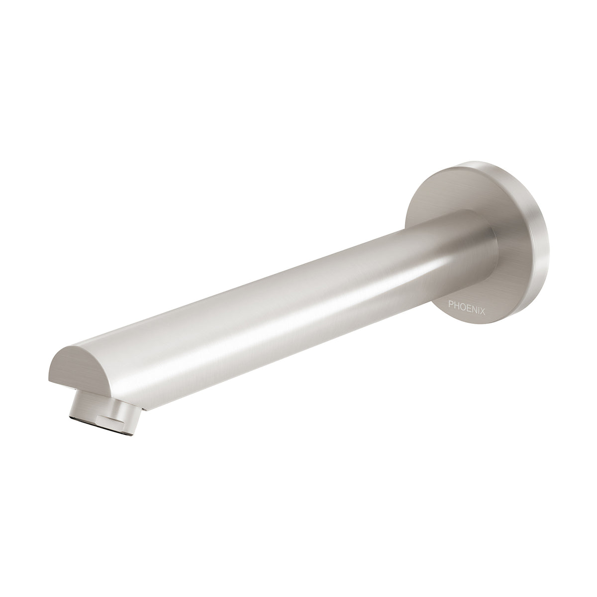 Pina Wall Bath Outlet 180mm - Brushed Nickel
