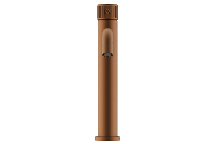 Soul Groove Extended Basin Mixer - Brushed Copper