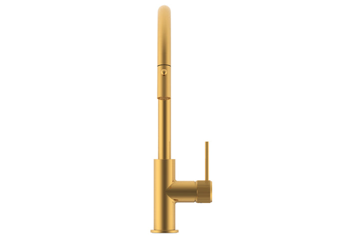 Soul Groove Pull Out Sink Mixer - Brushed Brass