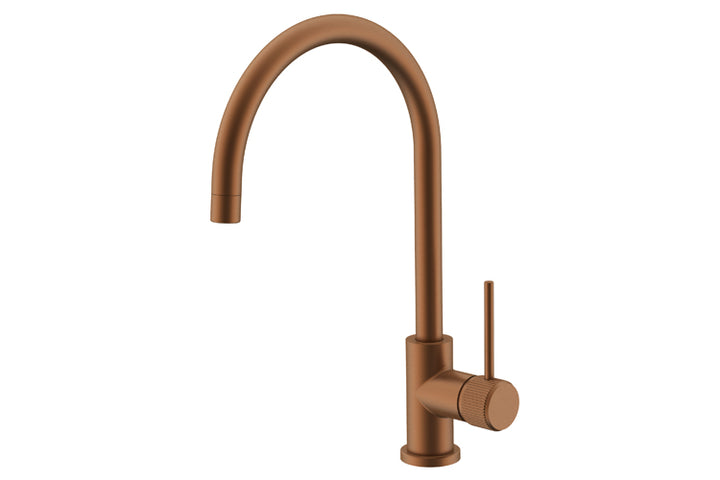 Soul Groove Sink Mixer - Brushed Copper