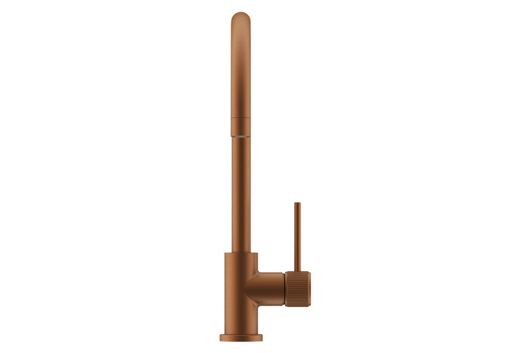 Soul Groove Sink Mixer - Brushed Copper