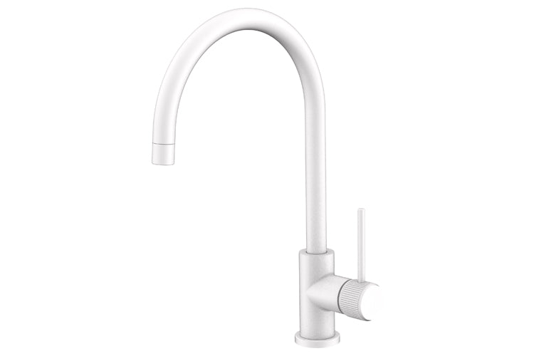 Soul Groove Sink Mixer - Matte White