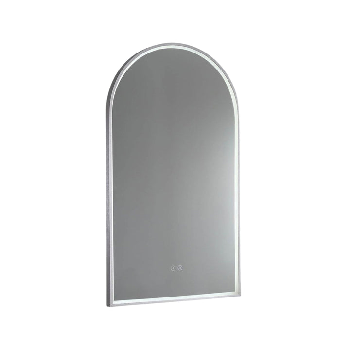 Arch LED Mirror Brits Nickel