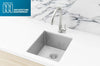 Lavello Kitchen Sink - Single Bowl 380 x 440 - PVD Brushed Nickel Meir