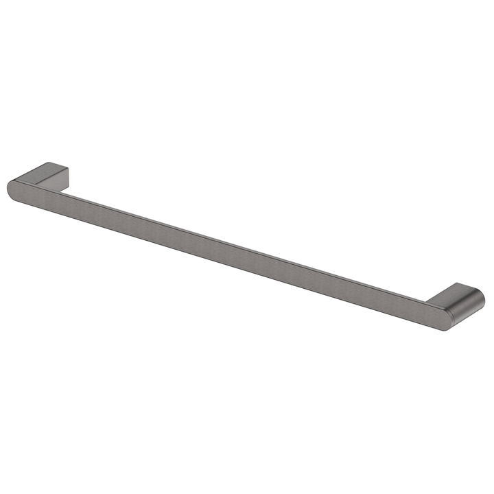 Bella Vista Lantra Single Towel Rail 800mm - Gunmetal