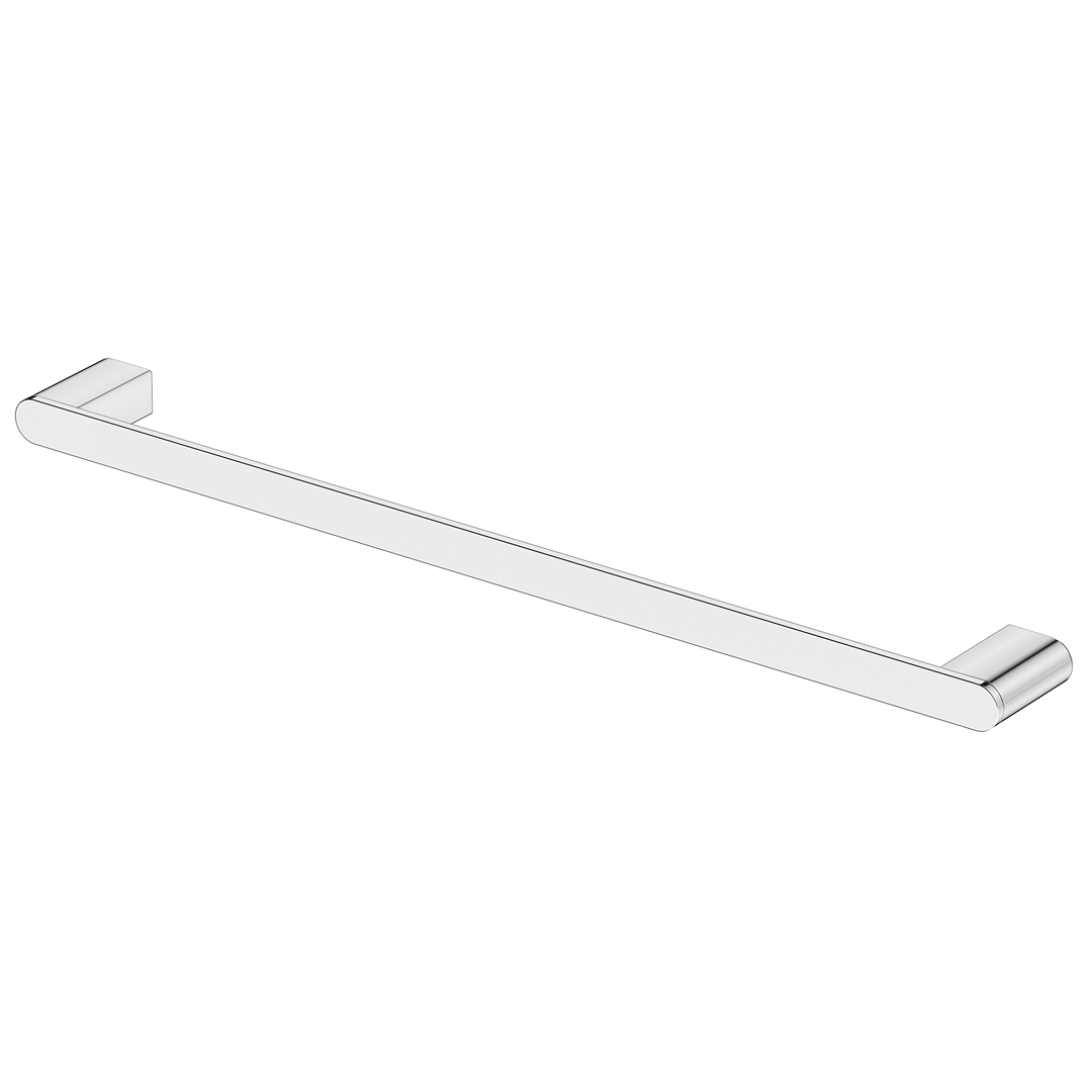 Bella Vista Lantra Single Towel Rail 800mm - Chrome