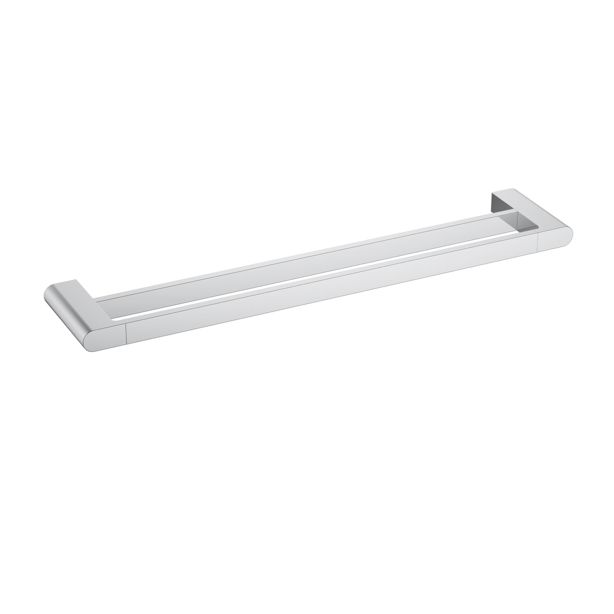 Flores Towel Rail Double 600mm - Chrome